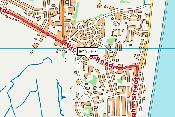 IP15 5EG map - OS VectorMap District (Ordnance Survey) IP15 5EG map - OS VectorMap District (Ordnance Survey)