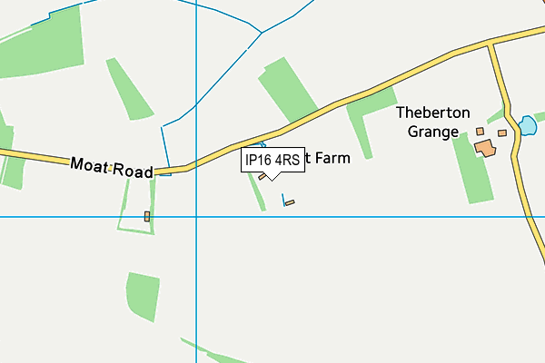 IP16 4RS map - OS VectorMap District (Ordnance Survey) IP16 4RS map - OS VectorMap District (Ordnance Survey)