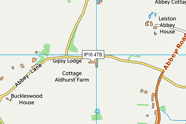 IP16 4TB map - OS VectorMap District (Ordnance Survey) IP16 4TB map - OS VectorMap District (Ordnance Survey)