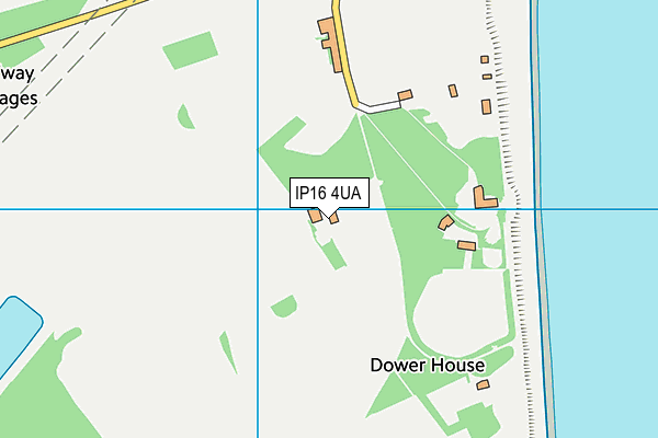 IP16 4UA map - OS VectorMap District (Ordnance Survey) IP16 4UA map - OS VectorMap District (Ordnance Survey)