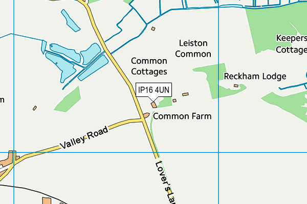 IP16 4UN map - OS VectorMap District (Ordnance Survey) IP16 4UN map - OS VectorMap District (Ordnance Survey)