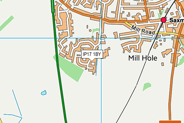 IP17 1BY map - OS VectorMap District (Ordnance Survey) IP17 1BY map - OS VectorMap District (Ordnance Survey)