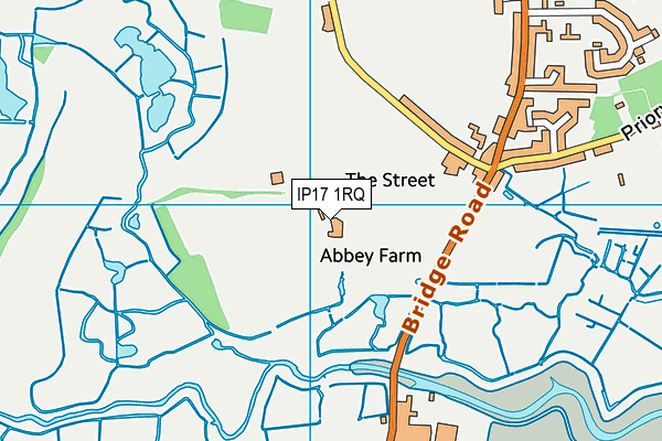 IP17 1RQ map - OS VectorMap District (Ordnance Survey) IP17 1RQ map - OS VectorMap District (Ordnance Survey)