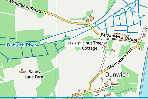 IP17 3DY map - OS VectorMap District (Ordnance Survey) IP17 3DY map - OS VectorMap District (Ordnance Survey)