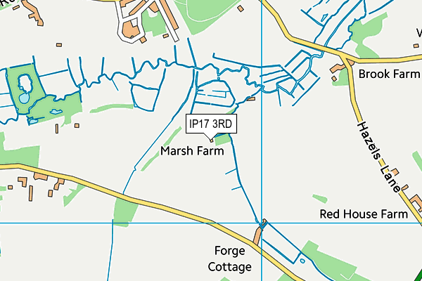 IP17 3RD map - OS VectorMap District (Ordnance Survey) IP17 3RD map - OS VectorMap District (Ordnance Survey)