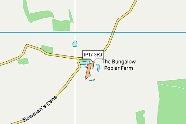 IP17 3RJ map - OS VectorMap District (Ordnance Survey) IP17 3RJ map - OS VectorMap District (Ordnance Survey)