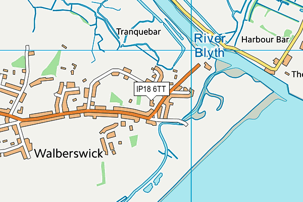 IP18 6TT map - OS VectorMap District (Ordnance Survey) IP18 6TT map - OS VectorMap District (Ordnance Survey)