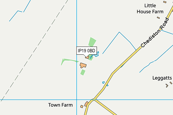 IP19 0BD map - OS VectorMap District (Ordnance Survey) IP19 0BD map - OS VectorMap District (Ordnance Survey)