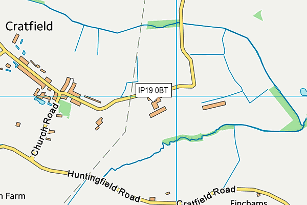 IP19 0BT map - OS VectorMap District (Ordnance Survey) IP19 0BT map - OS VectorMap District (Ordnance Survey)