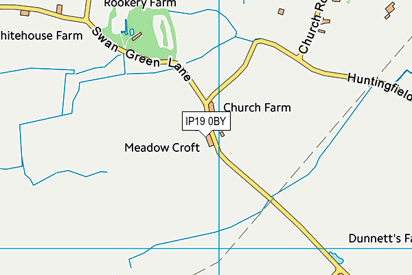 IP19 0BY map - OS VectorMap District (Ordnance Survey)