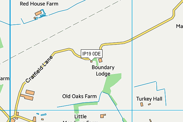 IP19 0DE map - OS VectorMap District (Ordnance Survey) IP19 0DE map - OS VectorMap District (Ordnance Survey)
