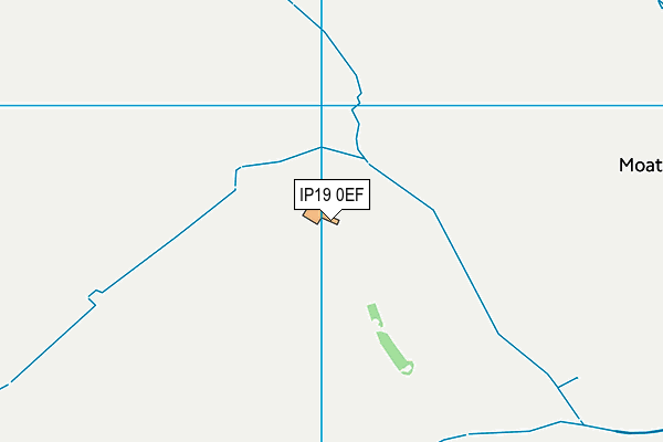 IP19 0EF map - OS VectorMap District (Ordnance Survey) IP19 0EF map - OS VectorMap District (Ordnance Survey)