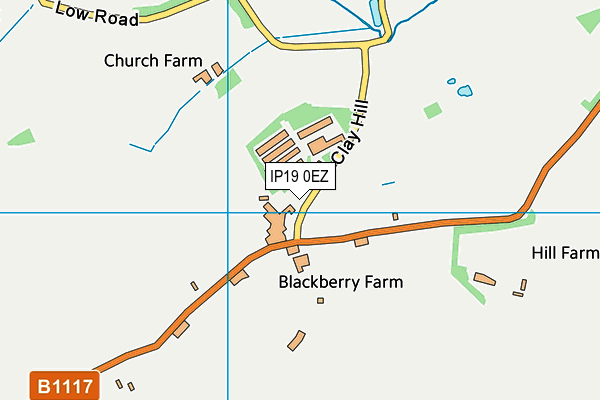IP19 0EZ map - OS VectorMap District (Ordnance Survey) IP19 0EZ map - OS VectorMap District (Ordnance Survey)