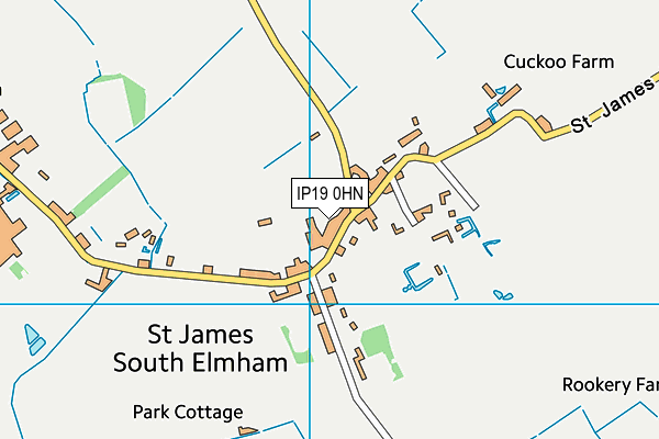 IP19 0HN map - OS VectorMap District (Ordnance Survey) IP19 0HN map - OS VectorMap District (Ordnance Survey)