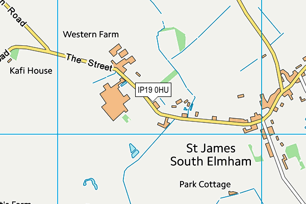IP19 0HU map - OS VectorMap District (Ordnance Survey) IP19 0HU map - OS VectorMap District (Ordnance Survey)