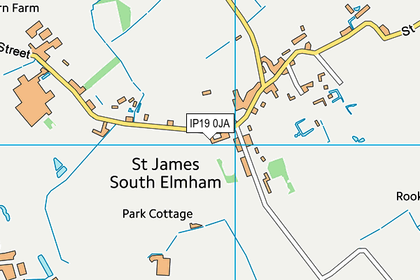 IP19 0JA map - OS VectorMap District (Ordnance Survey) IP19 0JA map - OS VectorMap District (Ordnance Survey)