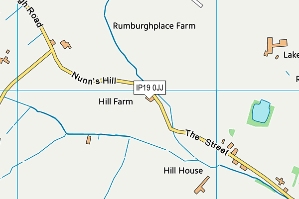 IP19 0JJ map - OS VectorMap District (Ordnance Survey) IP19 0JJ map - OS VectorMap District (Ordnance Survey)