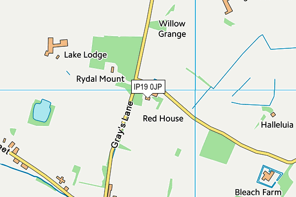 IP19 0JP map - OS VectorMap District (Ordnance Survey) IP19 0JP map - OS VectorMap District (Ordnance Survey)