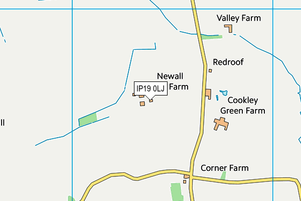 IP19 0LJ map - OS VectorMap District (Ordnance Survey) IP19 0LJ map - OS VectorMap District (Ordnance Survey)