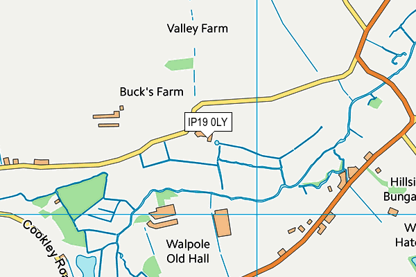IP19 0LY map - OS VectorMap District (Ordnance Survey) IP19 0LY map - OS VectorMap District (Ordnance Survey)