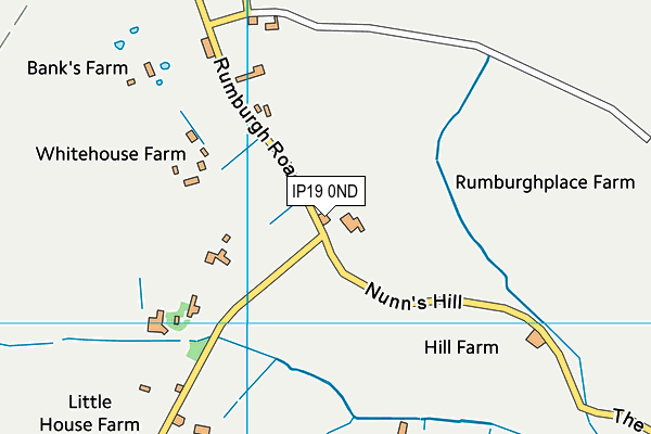 IP19 0ND map - OS VectorMap District (Ordnance Survey) IP19 0ND map - OS VectorMap District (Ordnance Survey)