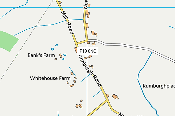 IP19 0NQ map - OS VectorMap District (Ordnance Survey) IP19 0NQ map - OS VectorMap District (Ordnance Survey)
