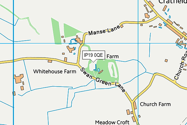 IP19 0QE map - OS VectorMap District (Ordnance Survey) IP19 0QE map - OS VectorMap District (Ordnance Survey)