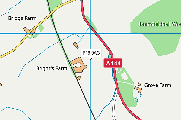 IP19 9AG map - OS VectorMap District (Ordnance Survey) IP19 9AG map - OS VectorMap District (Ordnance Survey)