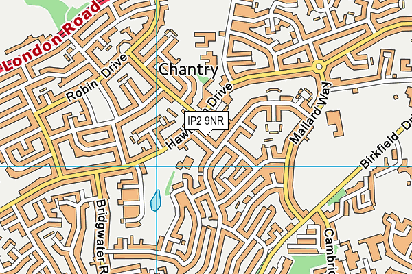 IP2 9NR map - OS VectorMap District (Ordnance Survey) IP2 9NR map - OS VectorMap District (Ordnance Survey)