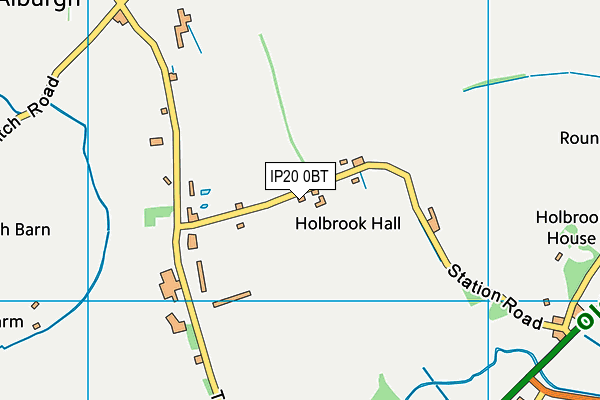 IP20 0BT map - OS VectorMap District (Ordnance Survey) IP20 0BT map - OS VectorMap District (Ordnance Survey)