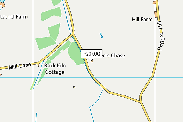 IP20 0JQ map - OS VectorMap District (Ordnance Survey) IP20 0JQ map - OS VectorMap District (Ordnance Survey)