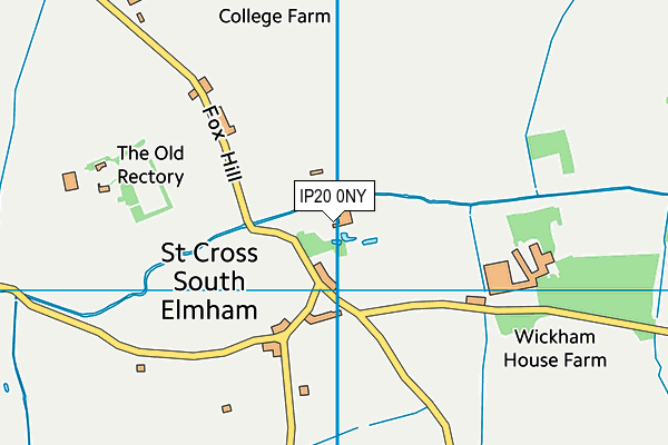 IP20 0NY map - OS VectorMap District (Ordnance Survey) IP20 0NY map - OS VectorMap District (Ordnance Survey)