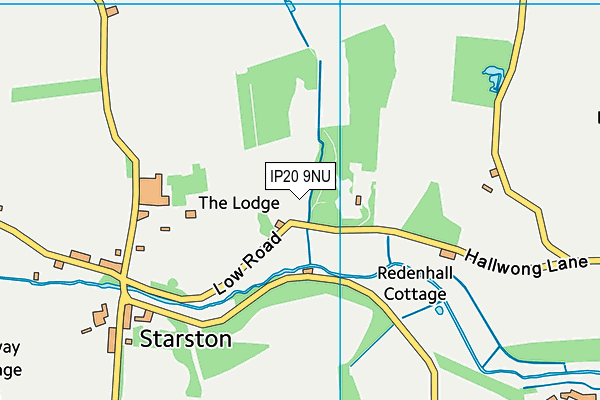 IP20 9NU map - OS VectorMap District (Ordnance Survey) IP20 9NU map - OS VectorMap District (Ordnance Survey)