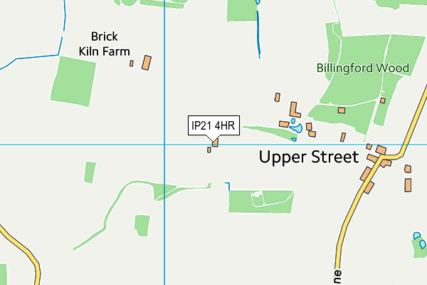 IP21 4HR map - OS VectorMap District (Ordnance Survey) IP21 4HR map - OS VectorMap District (Ordnance Survey)