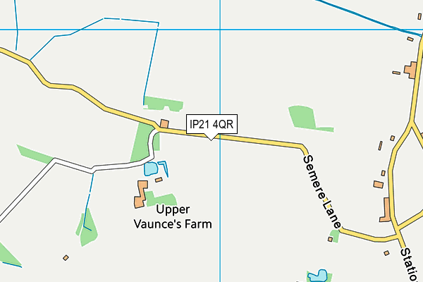 IP21 4QR map - OS VectorMap District (Ordnance Survey) IP21 4QR map - OS VectorMap District (Ordnance Survey)
