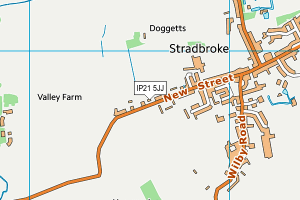 IP21 5JJ map - OS VectorMap District (Ordnance Survey) IP21 5JJ map - OS VectorMap District (Ordnance Survey)