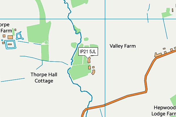 IP21 5JL map - OS VectorMap District (Ordnance Survey) IP21 5JL map - OS VectorMap District (Ordnance Survey)
