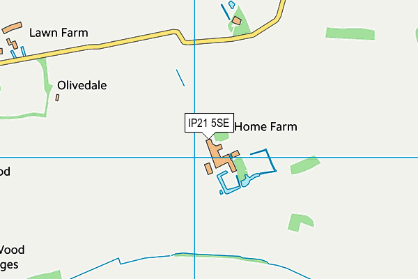 IP21 5SE map - OS VectorMap District (Ordnance Survey) IP21 5SE map - OS VectorMap District (Ordnance Survey)