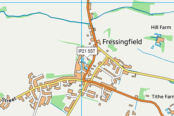IP21 5ST map - OS VectorMap District (Ordnance Survey) IP21 5ST map - OS VectorMap District (Ordnance Survey)