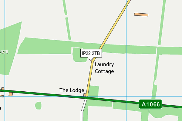 IP22 2TB map - OS VectorMap District (Ordnance Survey) IP22 2TB map - OS VectorMap District (Ordnance Survey)