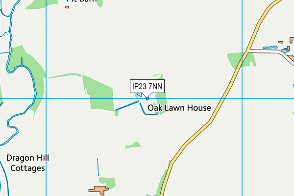 IP23 7NN map - OS VectorMap District (Ordnance Survey) IP23 7NN map - OS VectorMap District (Ordnance Survey)