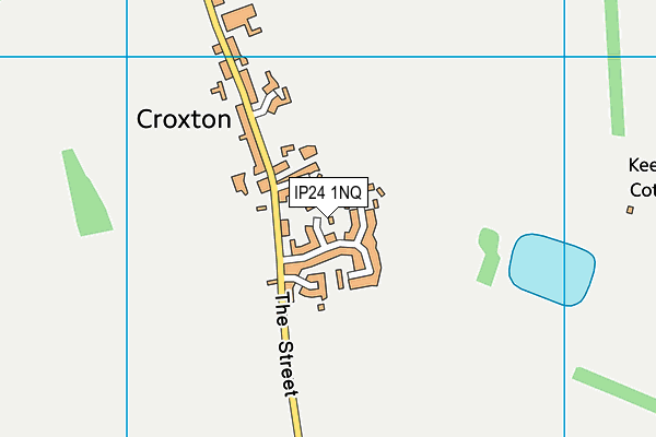 IP24 1NQ map - OS VectorMap District (Ordnance Survey) IP24 1NQ map - OS VectorMap District (Ordnance Survey)