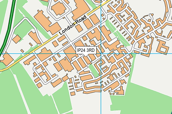 IP24 3RD map - OS VectorMap District (Ordnance Survey) IP24 3RD map - OS VectorMap District (Ordnance Survey)