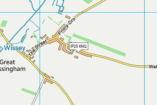 IP25 6NQ map - OS VectorMap District (Ordnance Survey) IP25 6NQ map - OS VectorMap District (Ordnance Survey)