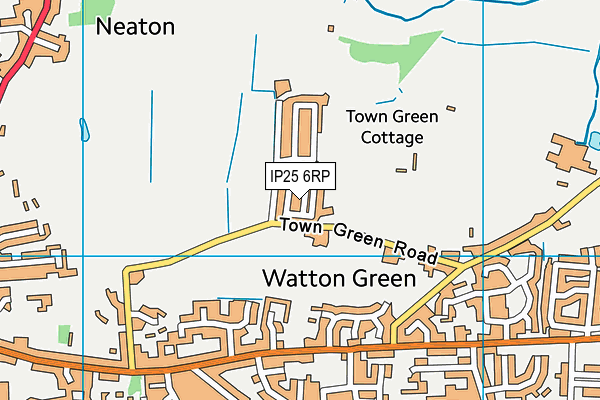 IP25 6RP map - OS VectorMap District (Ordnance Survey) IP25 6RP map - OS VectorMap District (Ordnance Survey)