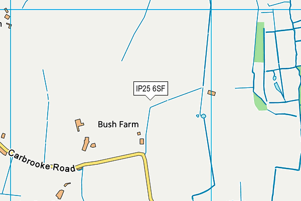 IP25 6SF map - OS VectorMap District (Ordnance Survey) IP25 6SF map - OS VectorMap District (Ordnance Survey)