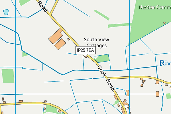 IP25 7EA map - OS VectorMap District (Ordnance Survey) IP25 7EA map - OS VectorMap District (Ordnance Survey)