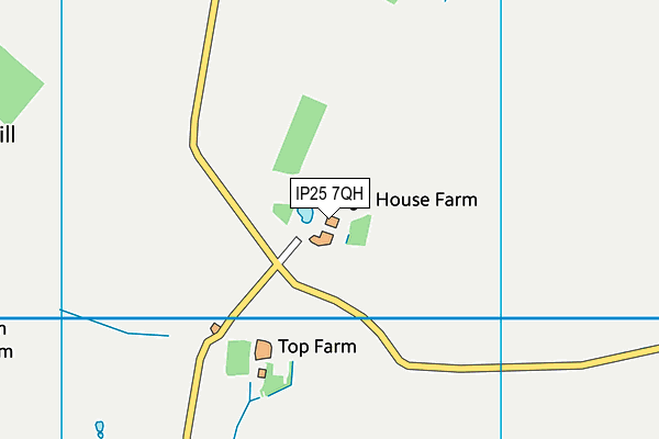 IP25 7QH map - OS VectorMap District (Ordnance Survey) IP25 7QH map - OS VectorMap District (Ordnance Survey)