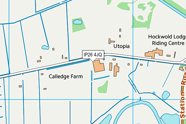 IP26 4JQ map - OS VectorMap District (Ordnance Survey) IP26 4JQ map - OS VectorMap District (Ordnance Survey)