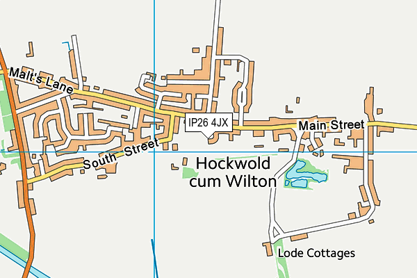 IP26 4JX map - OS VectorMap District (Ordnance Survey) IP26 4JX map - OS VectorMap District (Ordnance Survey)